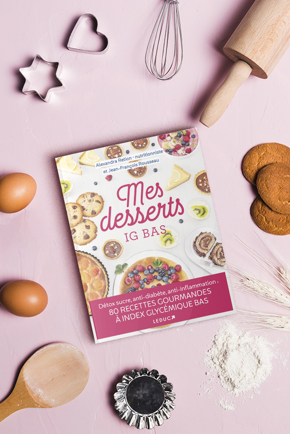 Livre Mes desserts IG bas